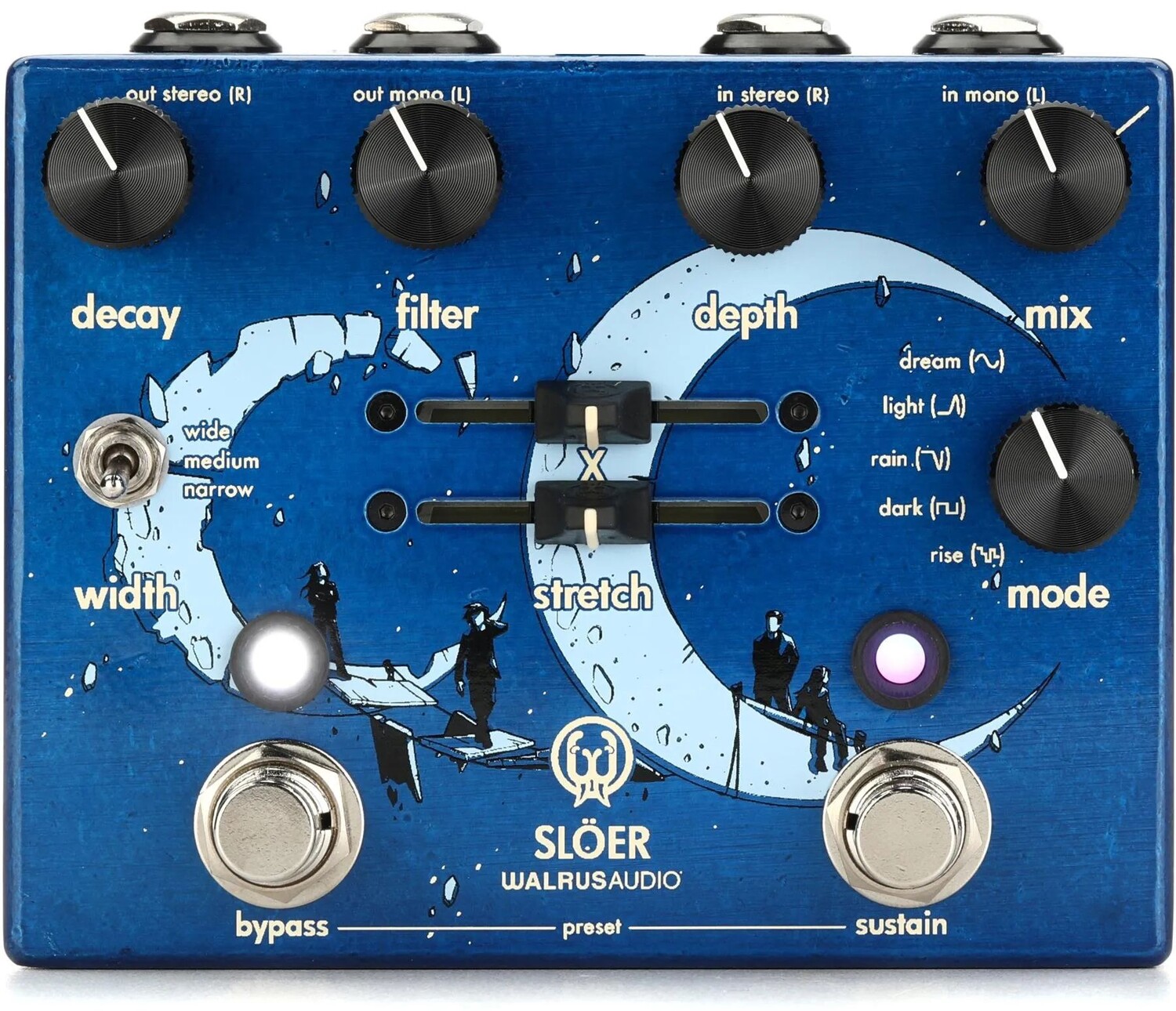 Im blue reverb. Синяя реверберация