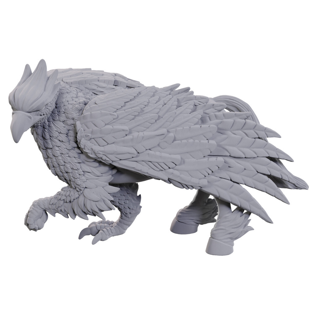 

Миниатюра WizKids/NECA D&D Nolzur's Marvelous Unpainted Minis: W23 Hippogriff