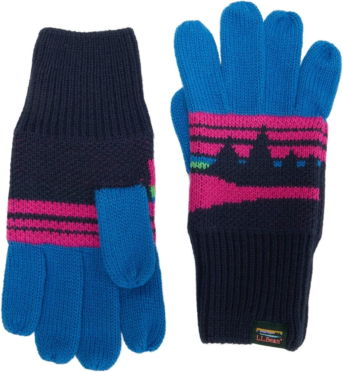 

Перчатки L.L.Bean Kid’s Katahdin Gloves, цвет Bright Neon Pink