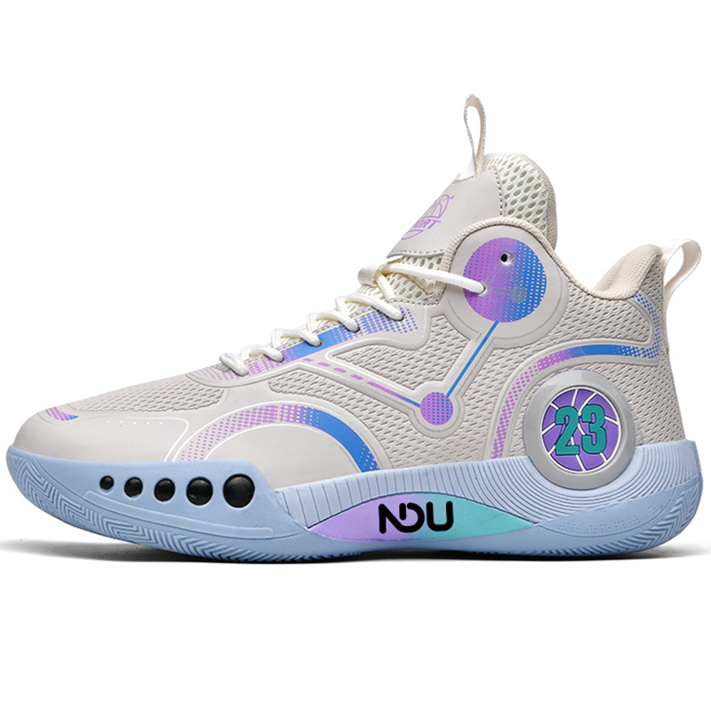 

Баскетбольные кроссовки Basketball Shoes Unisex Mid-top Ndu, черный