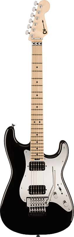 Электрогитара Charvel Pro-Mod So-Cal Style 1 HH FR M Gloss Black Maple Fingerboard электрогитара charvel pro mod so cal style 1 hh fr m electric guitar snow white
