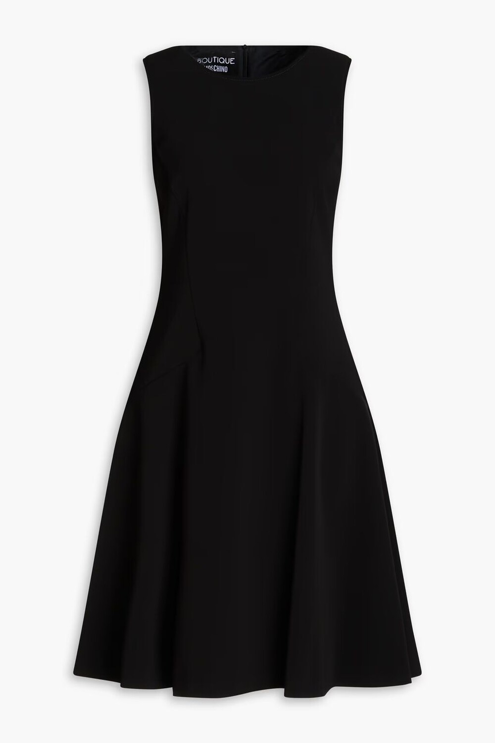 

Платье из крепа Boutique Moschino, черный