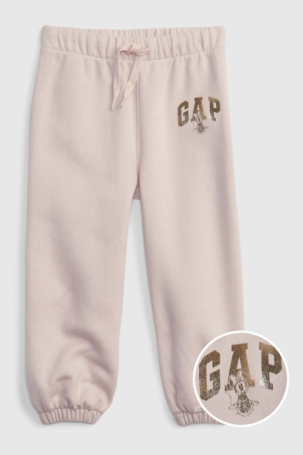 

Джоггеры Disney Minnie Mouse с принтом и логотипом Gap, розовый