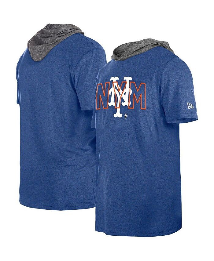 

Мужская футболка с капюшоном Royal New York Mets Team New Era, синий