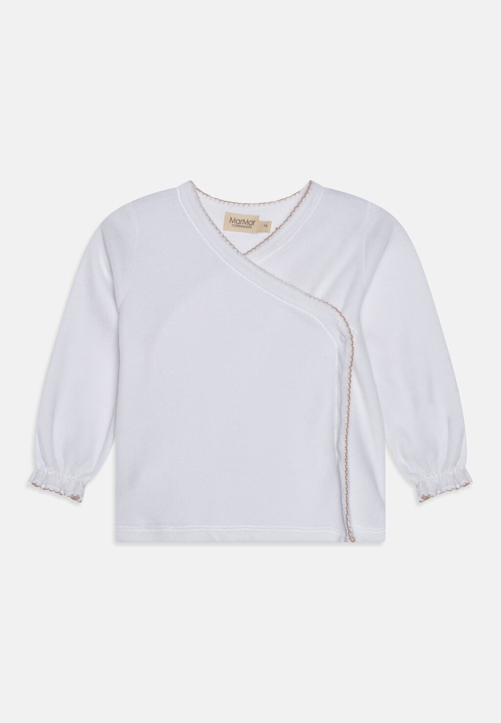 

Футболка с длинным рукавом Baby Tuba Wrap Unisex MarMar Copenhagen, цвет grey sand