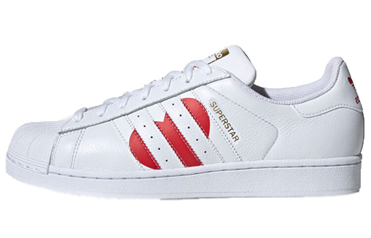 

Унисекс кроссовки Adidas Originals Superstar Skate для бега Белый/Красный для колледжа