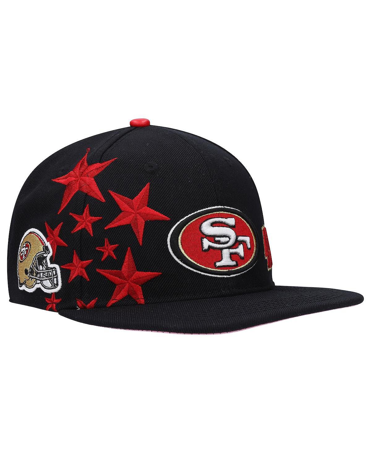 

Мужская кепка San Francisco 49Ers Black Stars Snapback Pro Standard