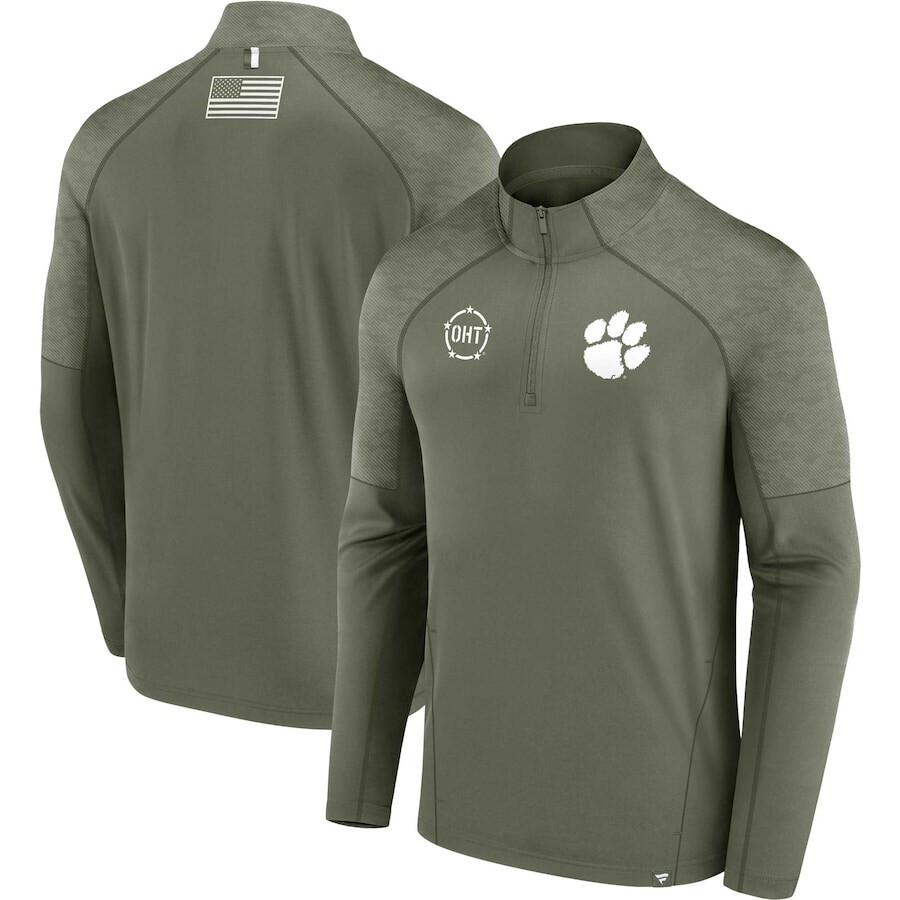 

Куртка Fanatics Branded Clemson Tigers, оливковый