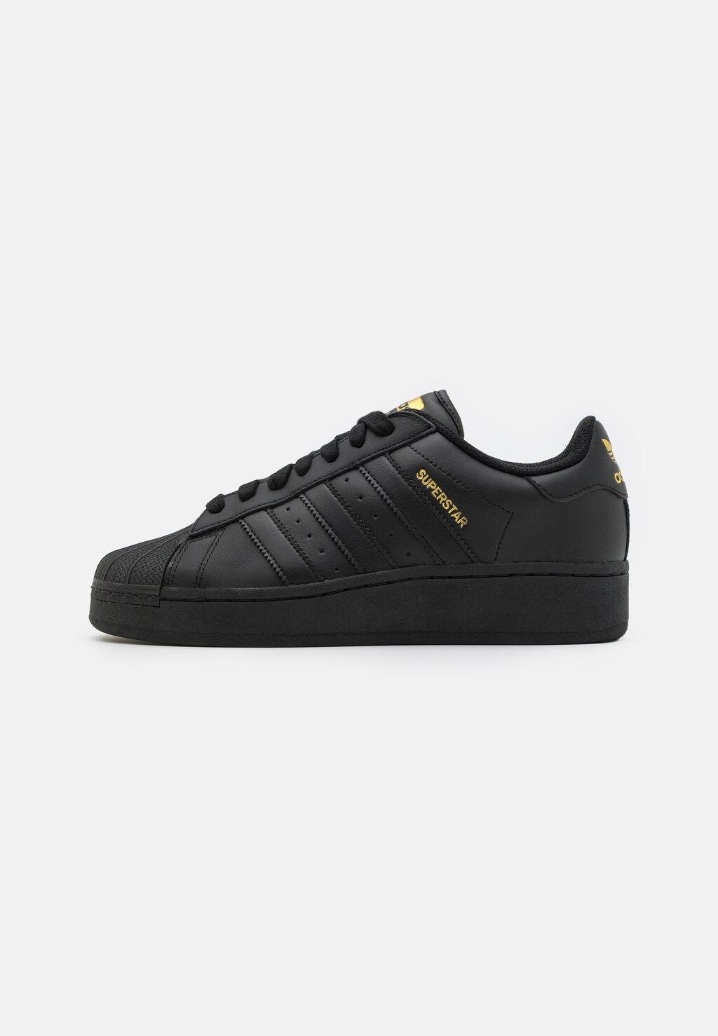 

Низкие кроссовки SUPERSTAR XLG UNISEX adidas Originals, основной черный/золотой металлик