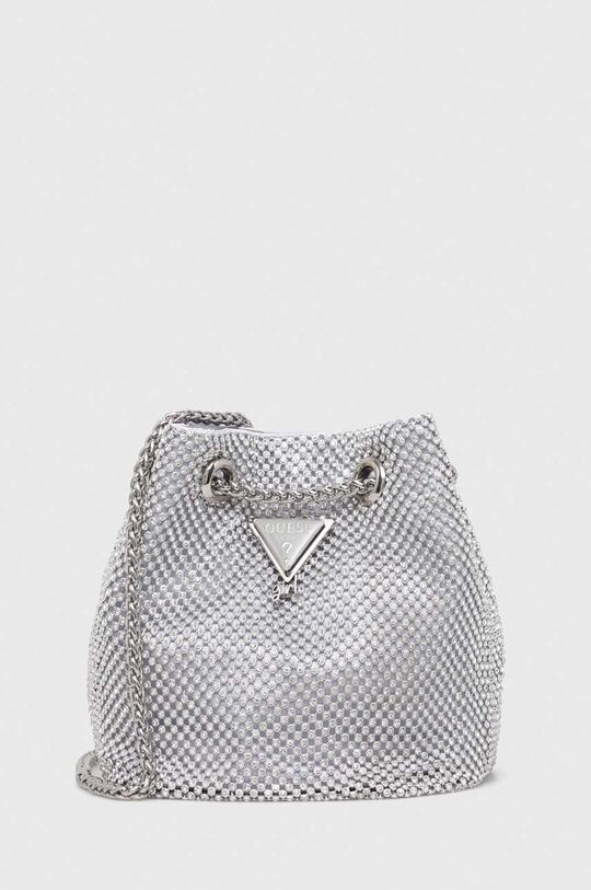 

Девушка кошелек Guess, серебро
