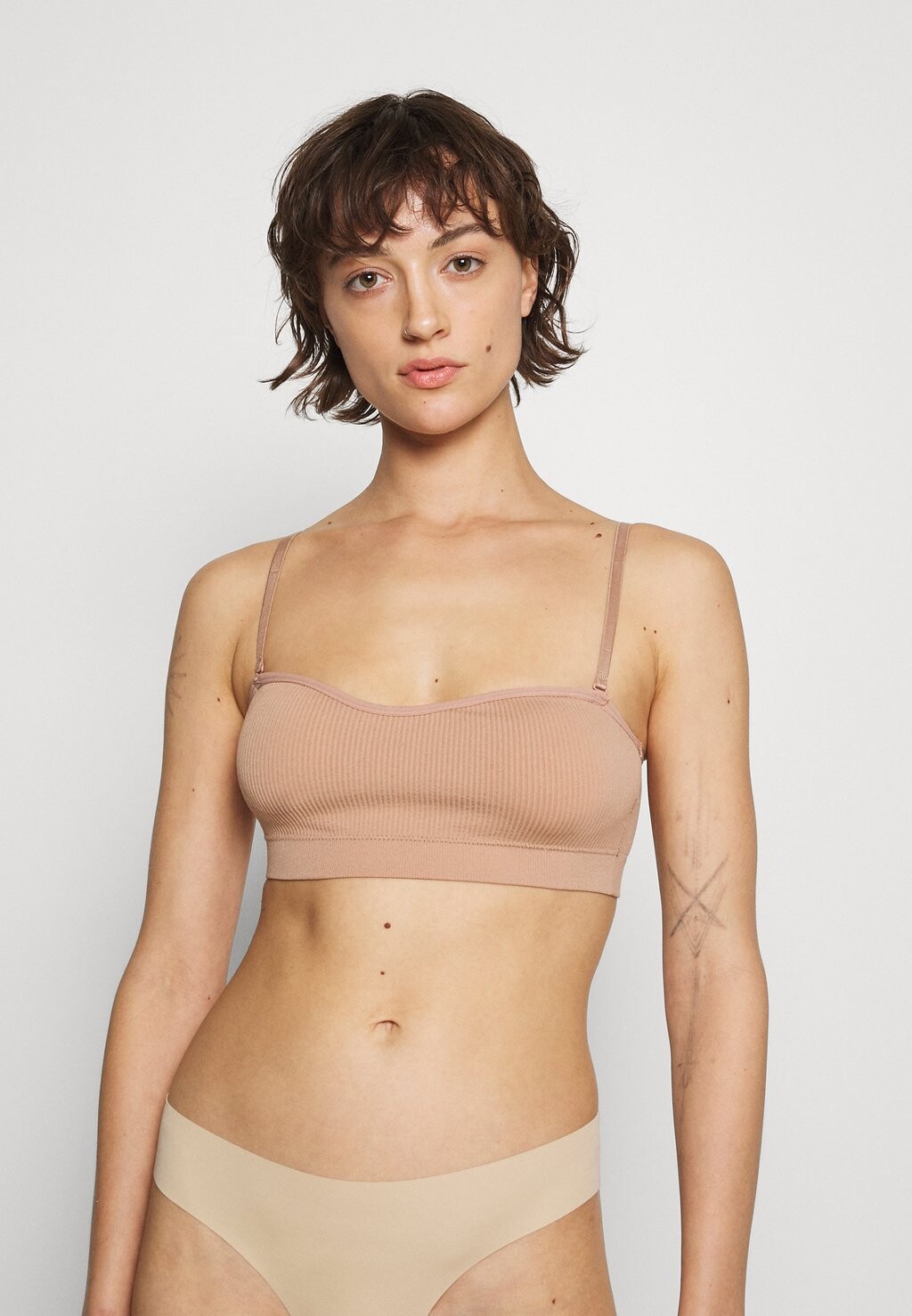 

Бюстье бюстгальтер Cotton On Body, бежевый