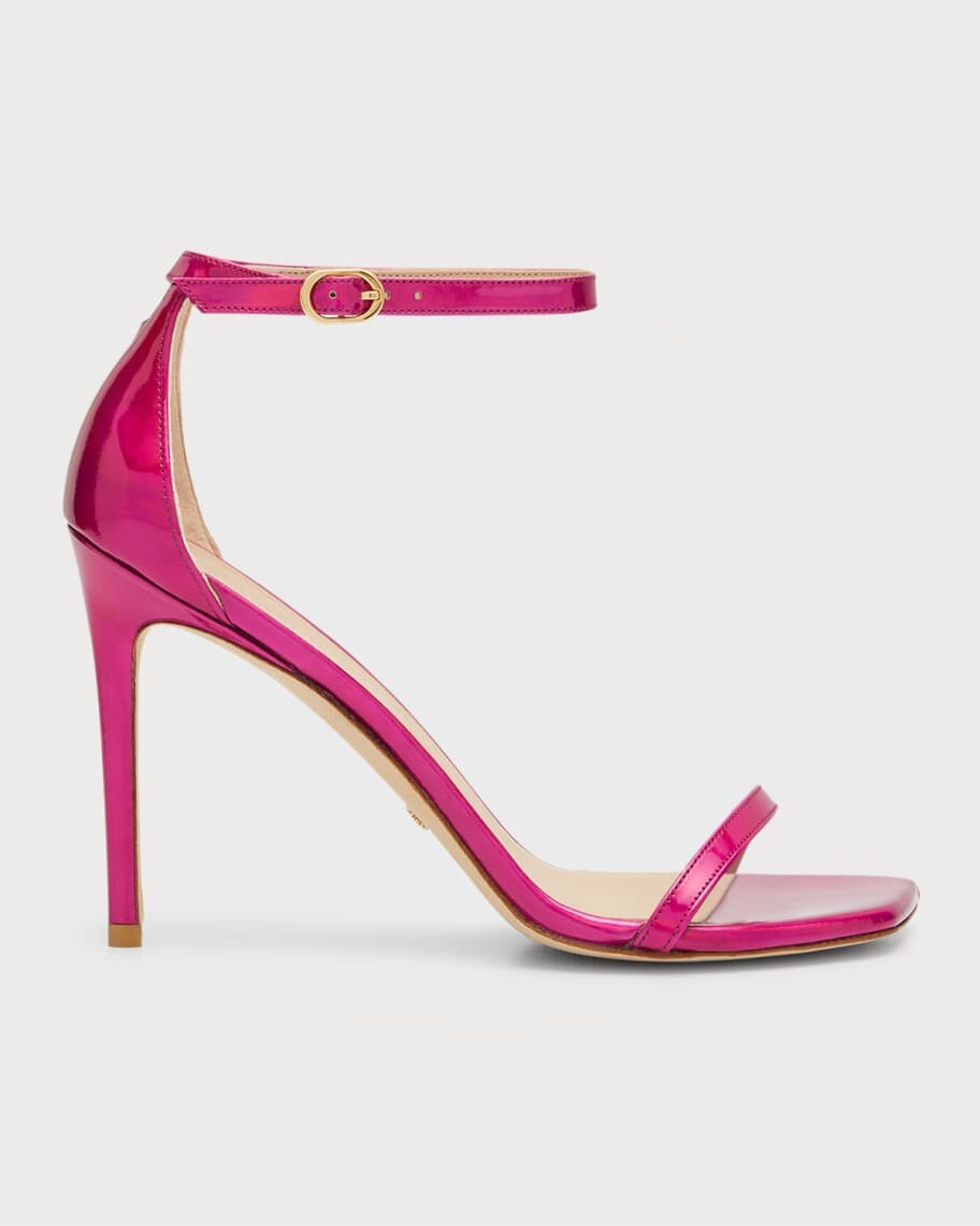 

Сандалии Nudistcurve с металлическим ремешком на щиколотке Stuart Weitzman