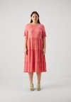 

Дневное платье CARMARRAKESH LIFE MIDI DRESS Only Carmakoma, розовый