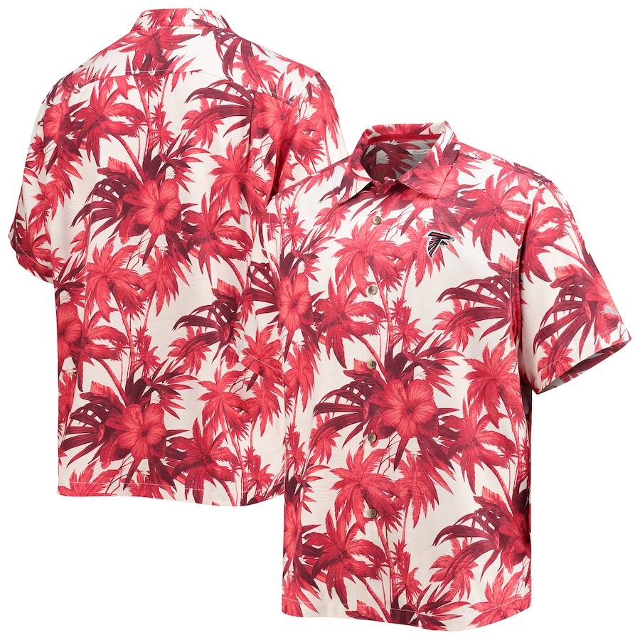 

Рубашка Tommy Bahama Atlanta Falcons, красный