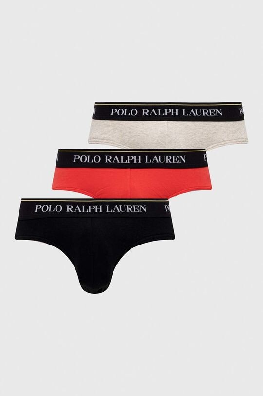 

Комплект трусов , 3 шт. Polo Ralph Lauren, черный