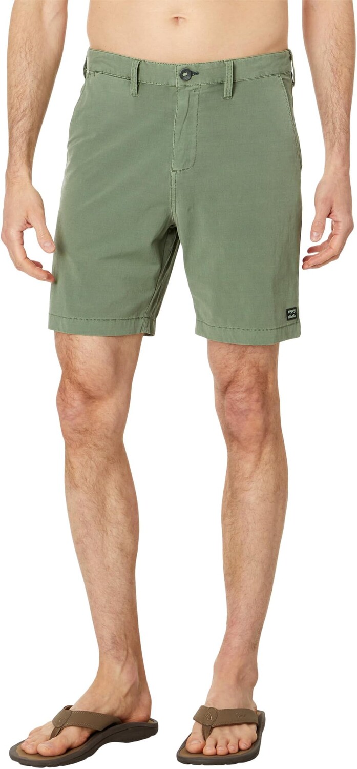 

Шорты Billabong Crossfire Wave Washed 18" Hybrid Shorts, цвет Sage