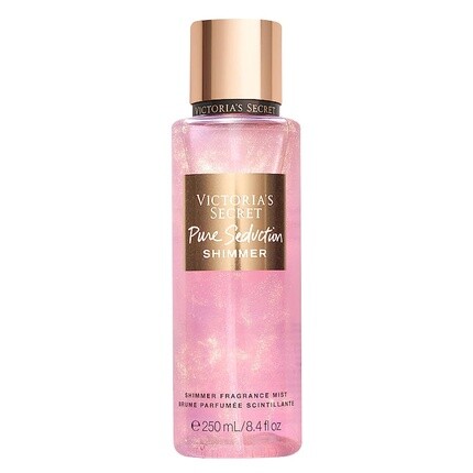 

Victoria's Secret Pure Seduction Body Spray for Women with Juiced Plum and Crushed Freesia Notes 8.4 oz - Pure Seduction Collection Shimmer