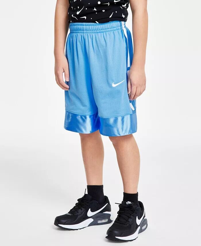 

Баскетбольные шорты Big Boys Elite Dri-FIT Nike, синий