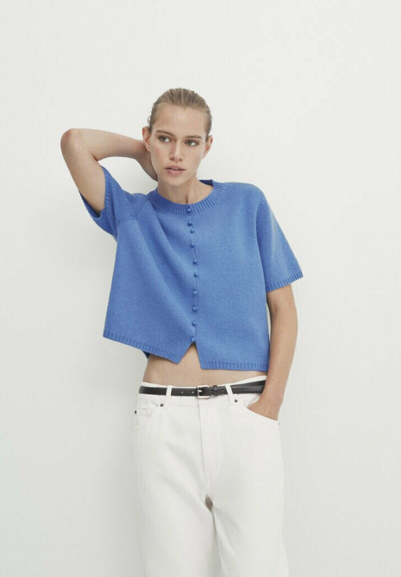 

Кардиган Massimo Dutti, синий