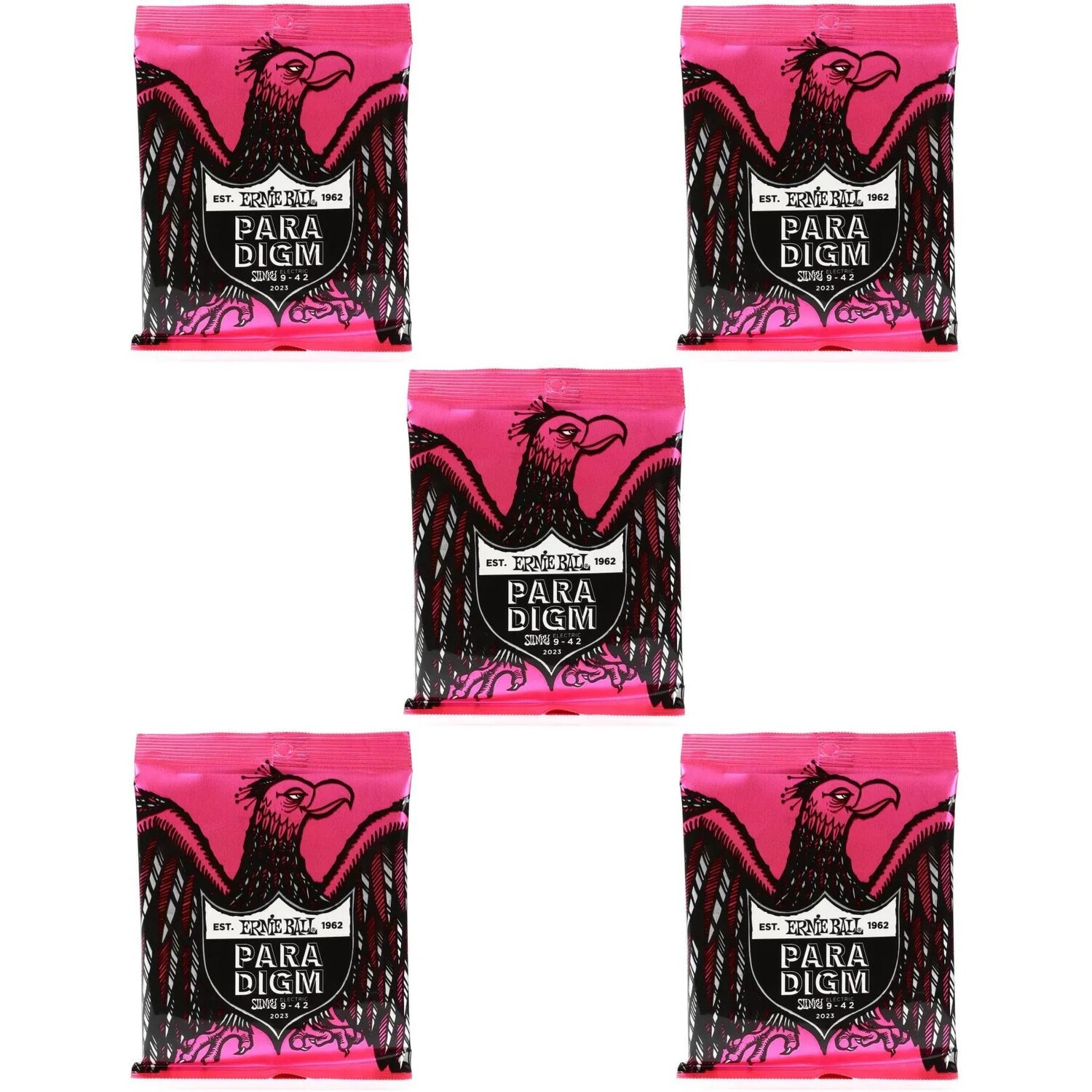 

Струны для электрогитары Ernie Ball 2023 Super Slinky Paradigm — .009-.042 (5 шт.)
