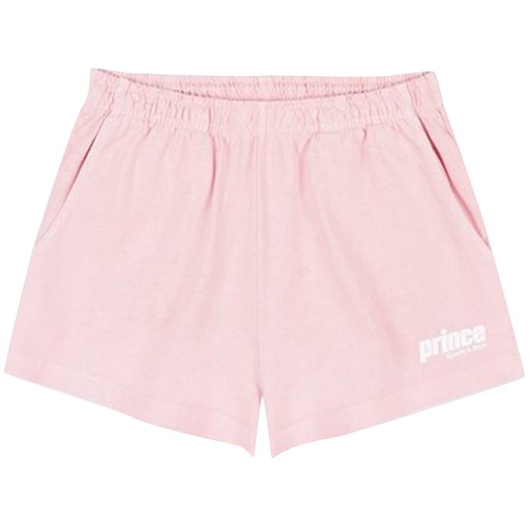 Шорты Sporty & Rich x Prince Sporty Disco 'Baby Pink/White', розовый белая футболка prince edition из сетки sporty