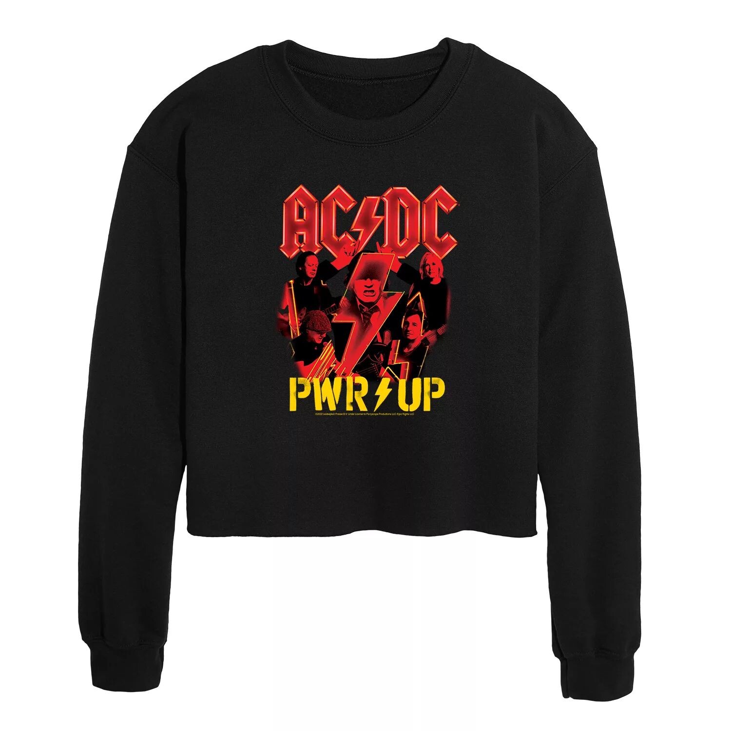 

Укороченные толстовки с рисунком AC/DC для юниоров "Pwr Up" Licensed Character
