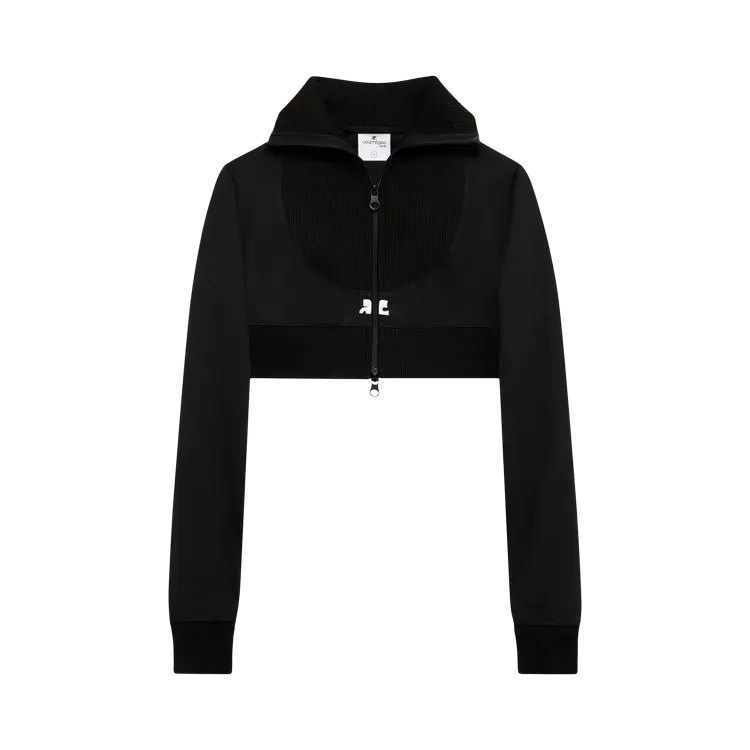 

Куртка Courrèges Short Tracksuit 'Black', черный