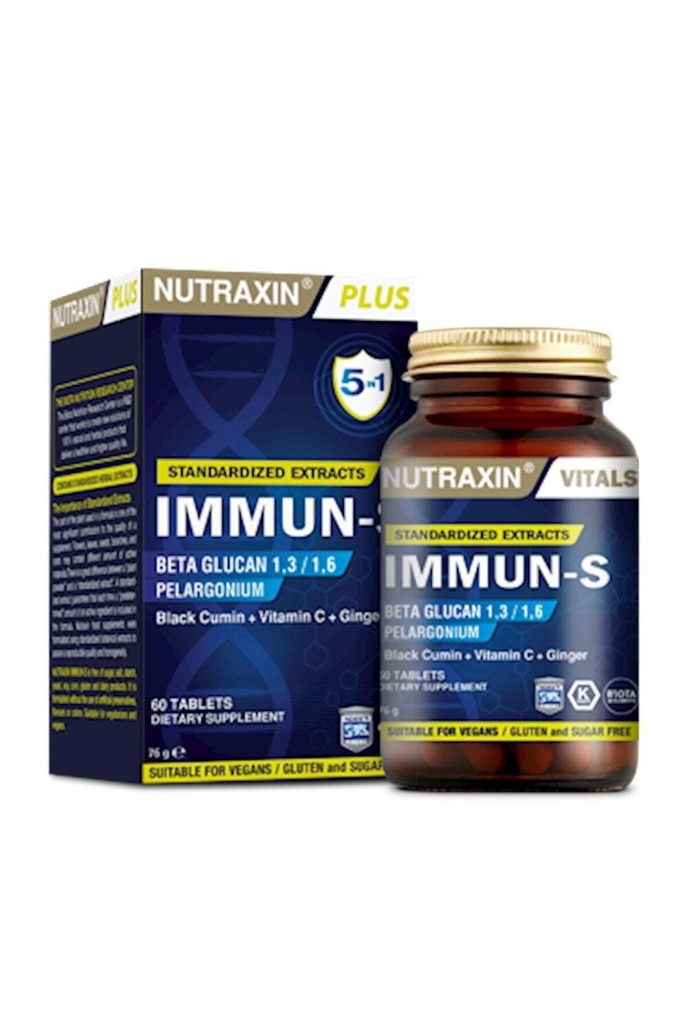 

Nutraxin Nutraxii Plus Immun-s 60 таблеток