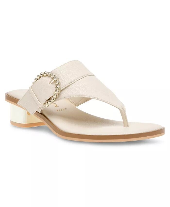 

Женские босоножки Thessy на блочном каблуке Anne Klein, бежевый