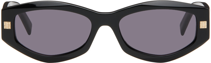 

Черные солнцезащитные очки GV Day Givenchy, цвет Shiny black/Smoke