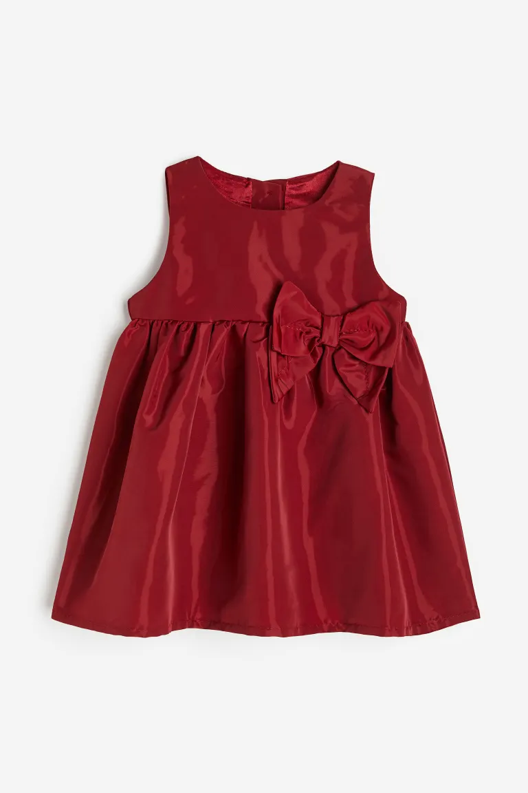 Платье с лентой H&M, красный юбка женская для латиноамериканских танцев без рукавов с блестками