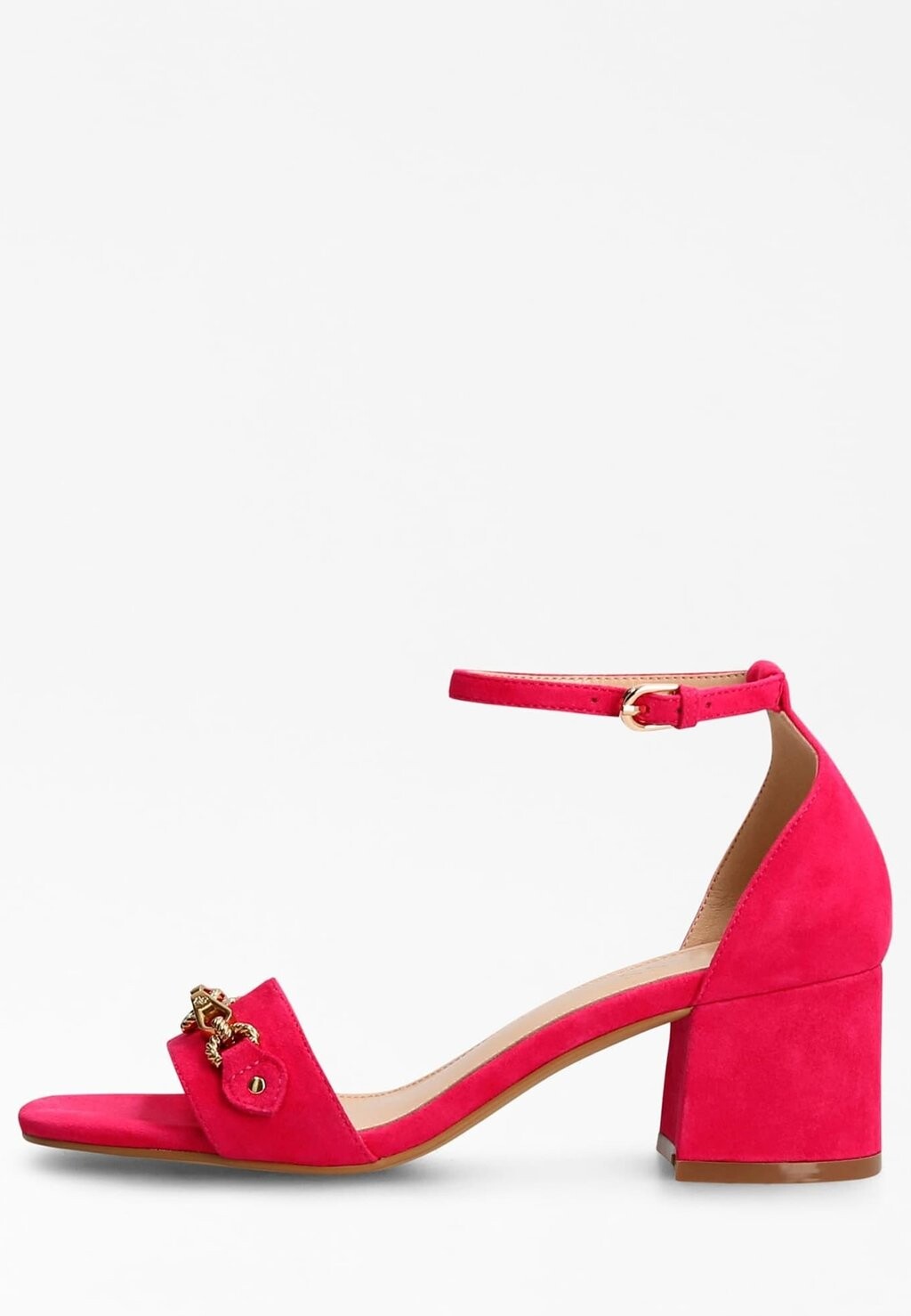 

Босоножки с ремешком SARA Guess, цвет fuchsia