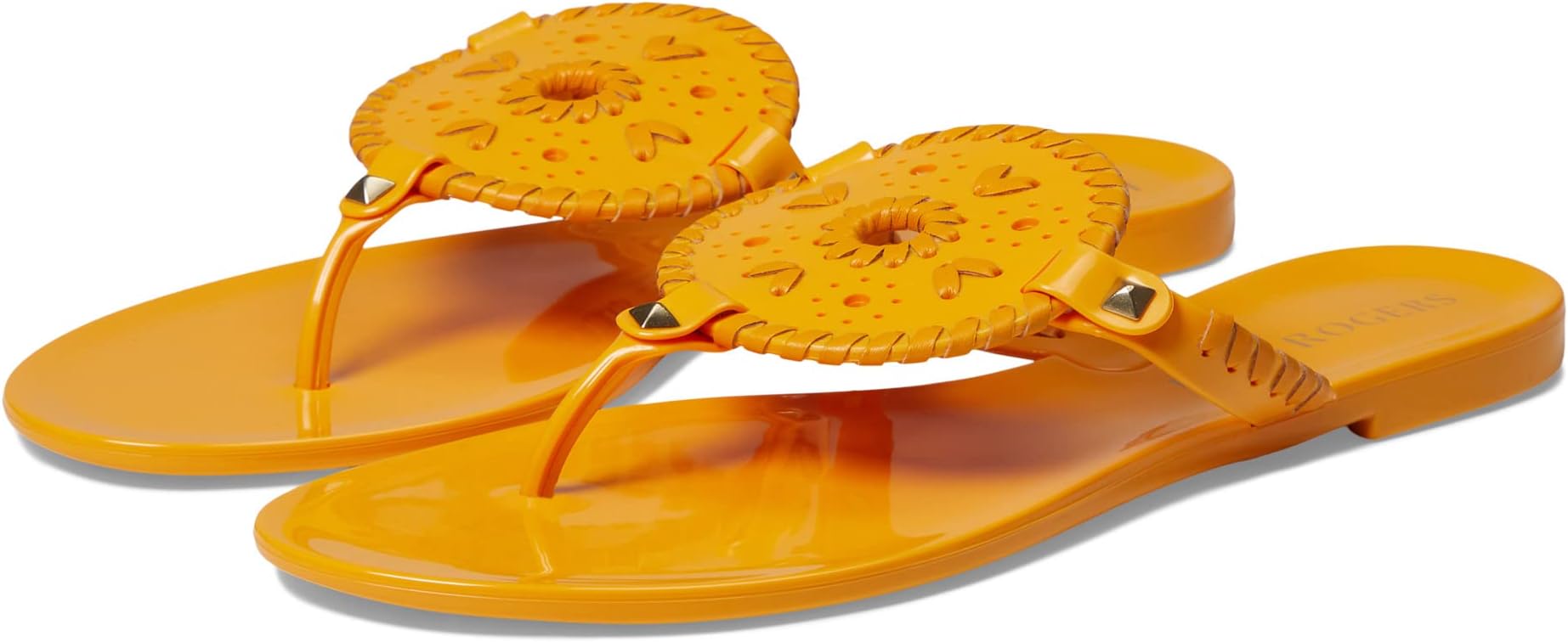 

Шлепанцы Georgica Jelly Jack Rogers, цвет Clementine/Clementine