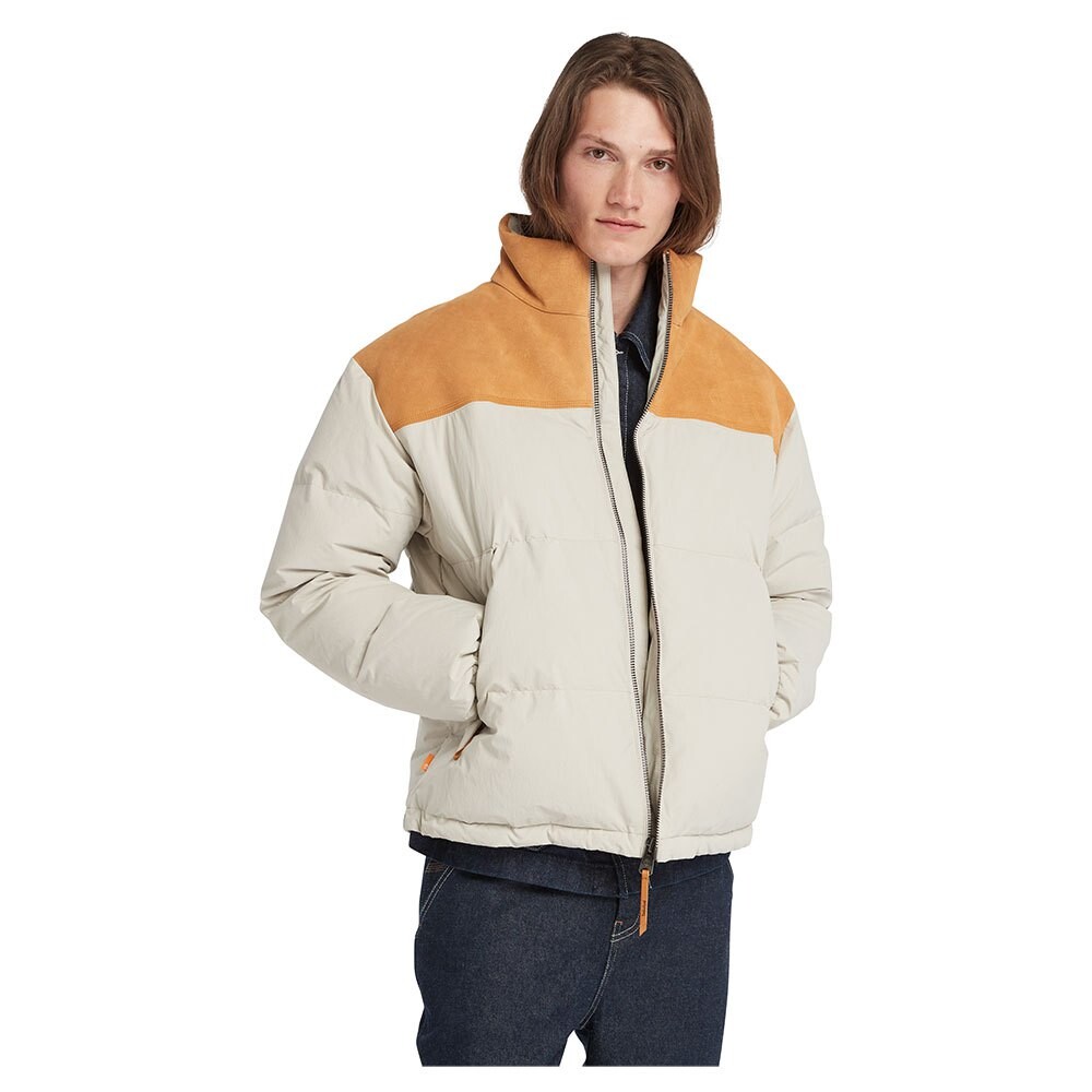 

Куртка Timberland DWR Recycled Down Welch Mountain Ultimate Puffer, бежевый