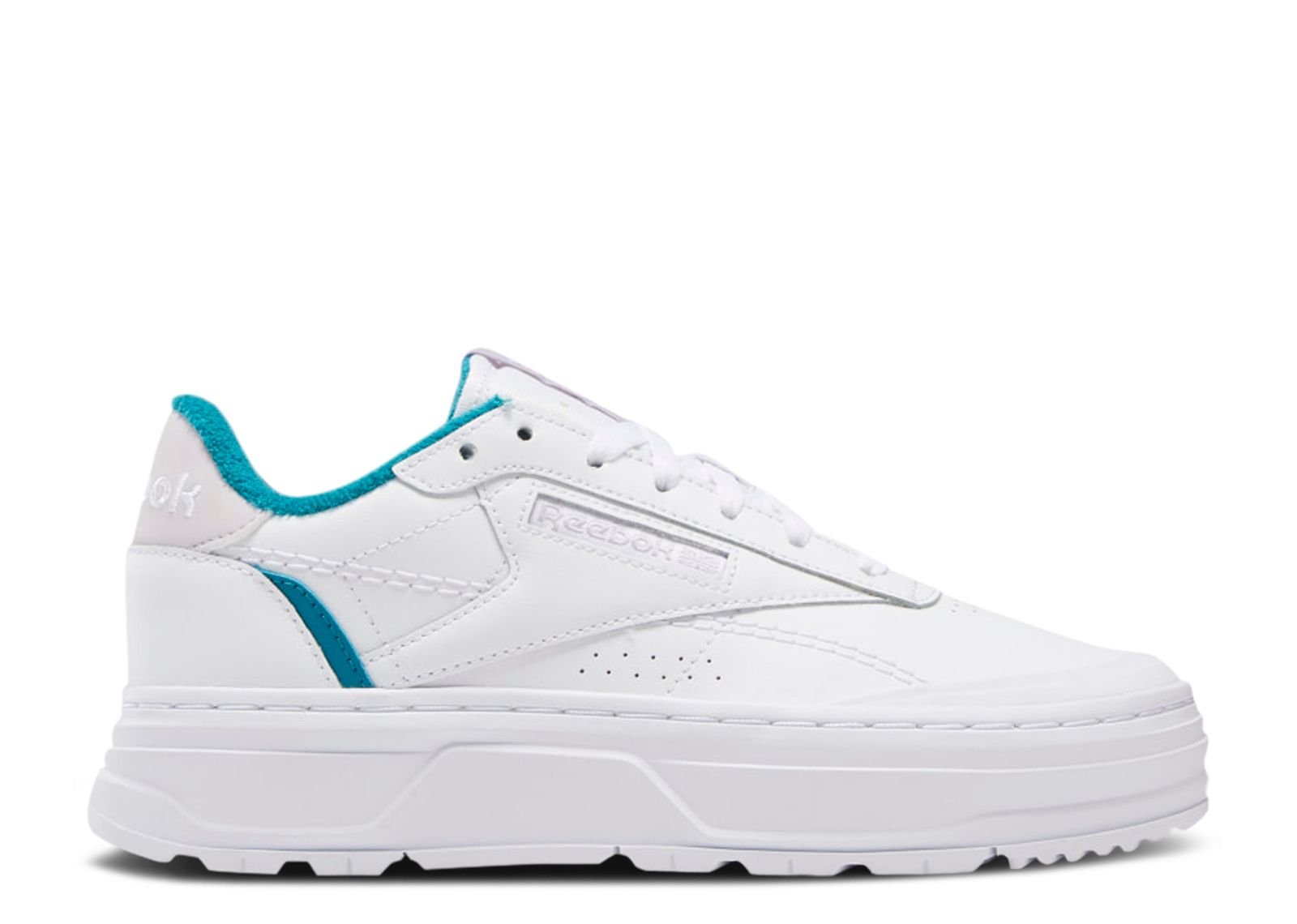 

Кроссовки Reebok Wmns Club C Double Geo 'White Seaport Teal', белый