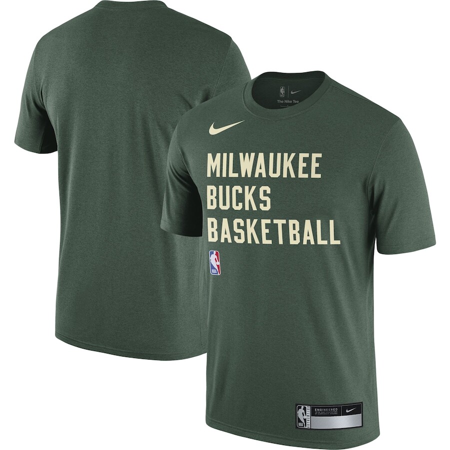 

Футболка с коротким рукавом Nike Milwaukee Bucks, зеленый