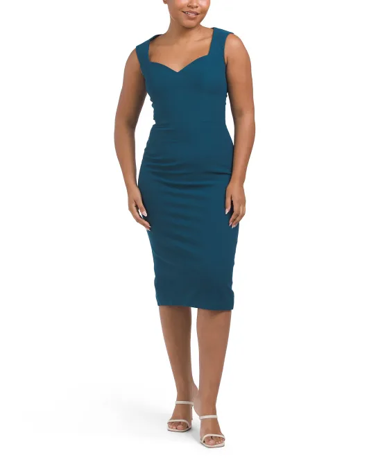 

Коктейльное платье без рукавов Elle Dress The Population, синий