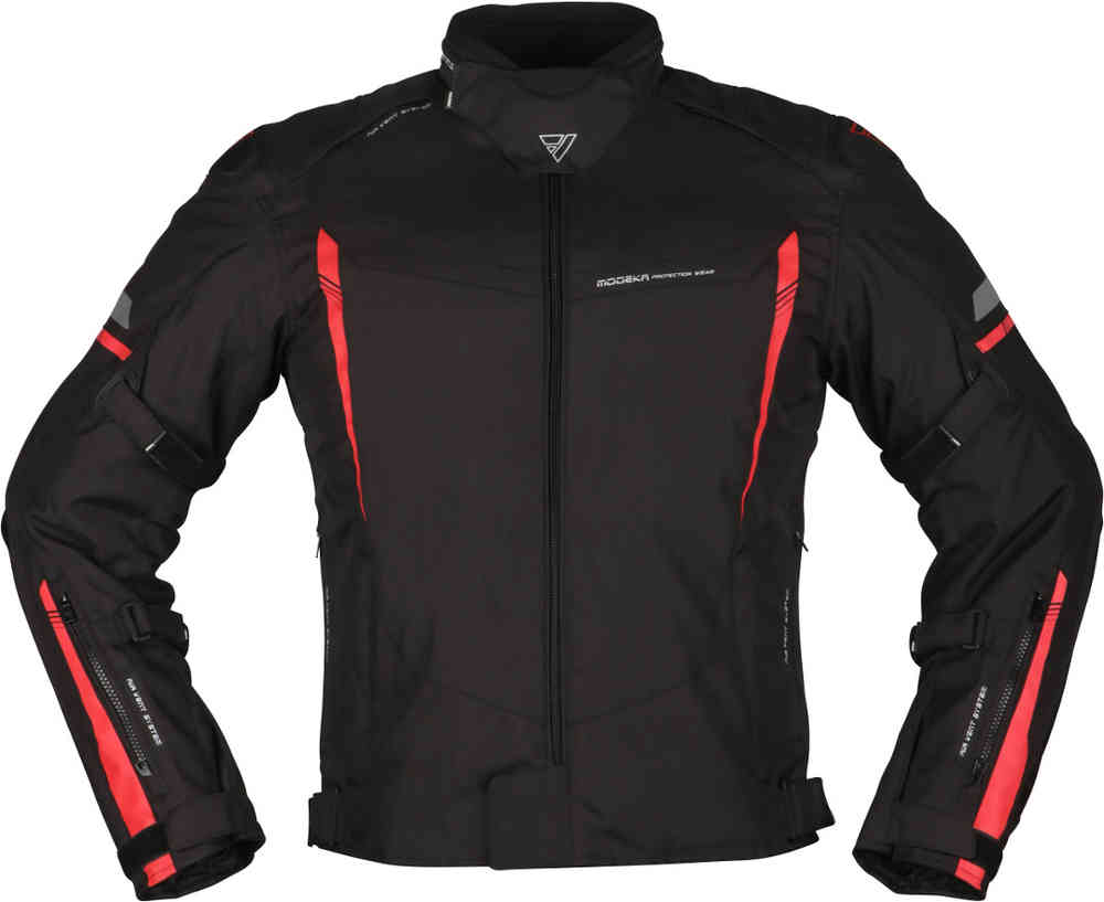 dragonfly защита плеч sas tec sc 1 80 180 150 14 пара Мотоциклетная текстильная куртка Aenergy Modeka, черный красный