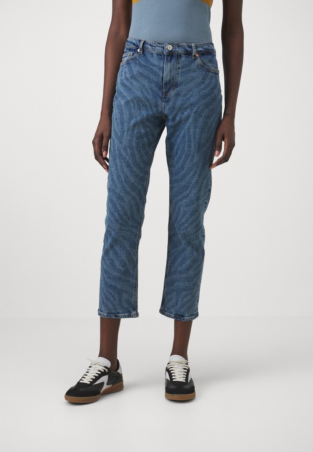 

Прямые джинсы WOMENS PS Paul Smith, синий деним