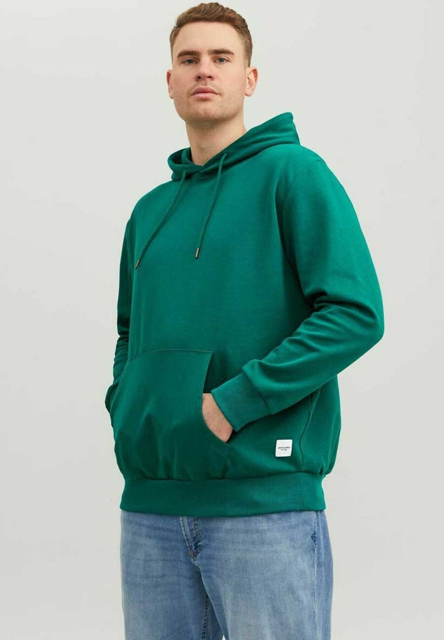 

Толстовка Jack & Jones Jjebasic Noos Pls, шторм, Зеленый