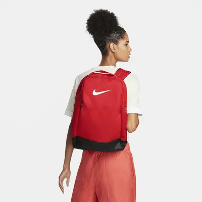 

Рюкзак Nike Brasilia 9.5 Training Backpack (Medium, 24л), цвет University Red/Black/White