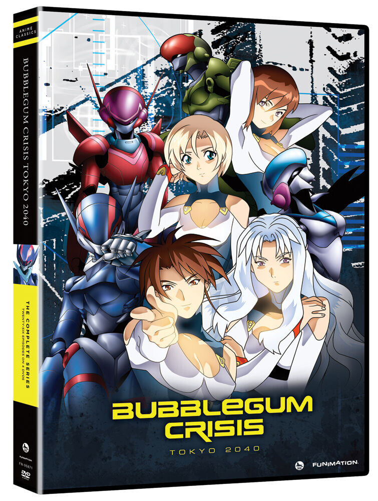 

DVD диск Bubblegum Crisis Tokyo 2040 - The Complete Series - Classics - DVD