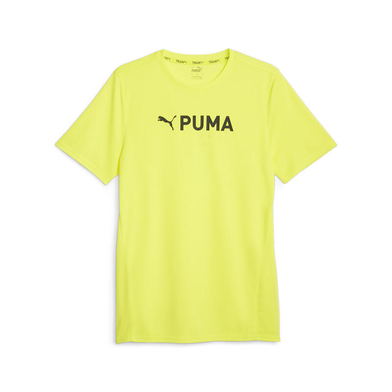 Мужская футболка PUMA Fit Ultrabreathe PUMA Yellow Burst