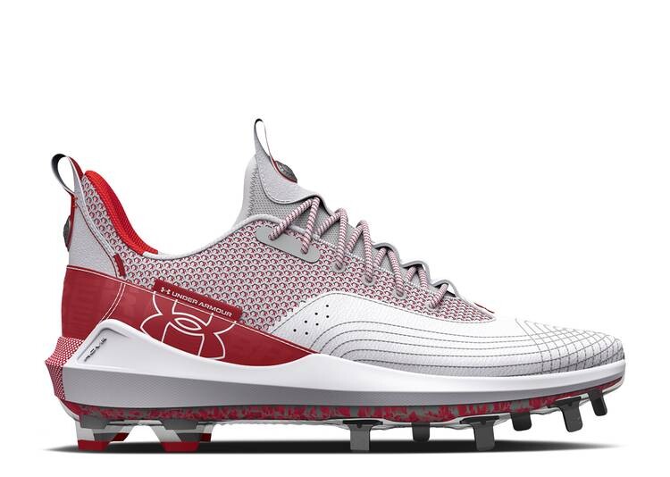

Кроссовки Under Armour HARPER 7 LOW ST 'WHITE RED', красный