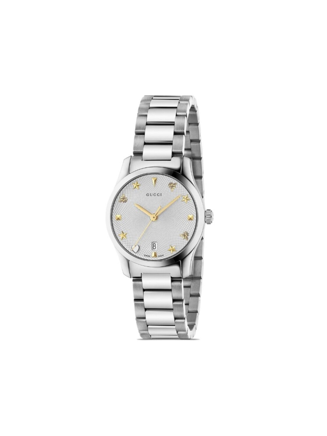 

Часы мужские Gucci G-Timeless 27 мм, серебряный