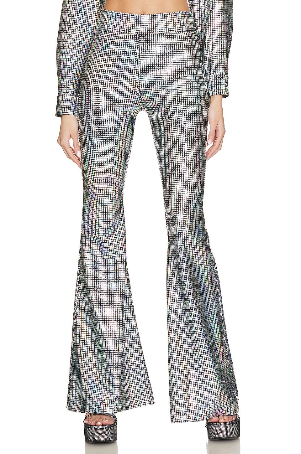 

Брюки The New Arrivals by Ilkyaz Ozel Colette, цвет Hologram Sequin