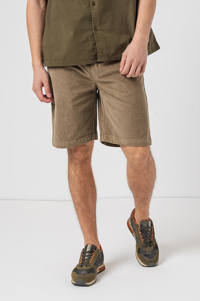 Короткие брюки с эластичной талией Denim Project, хаки
