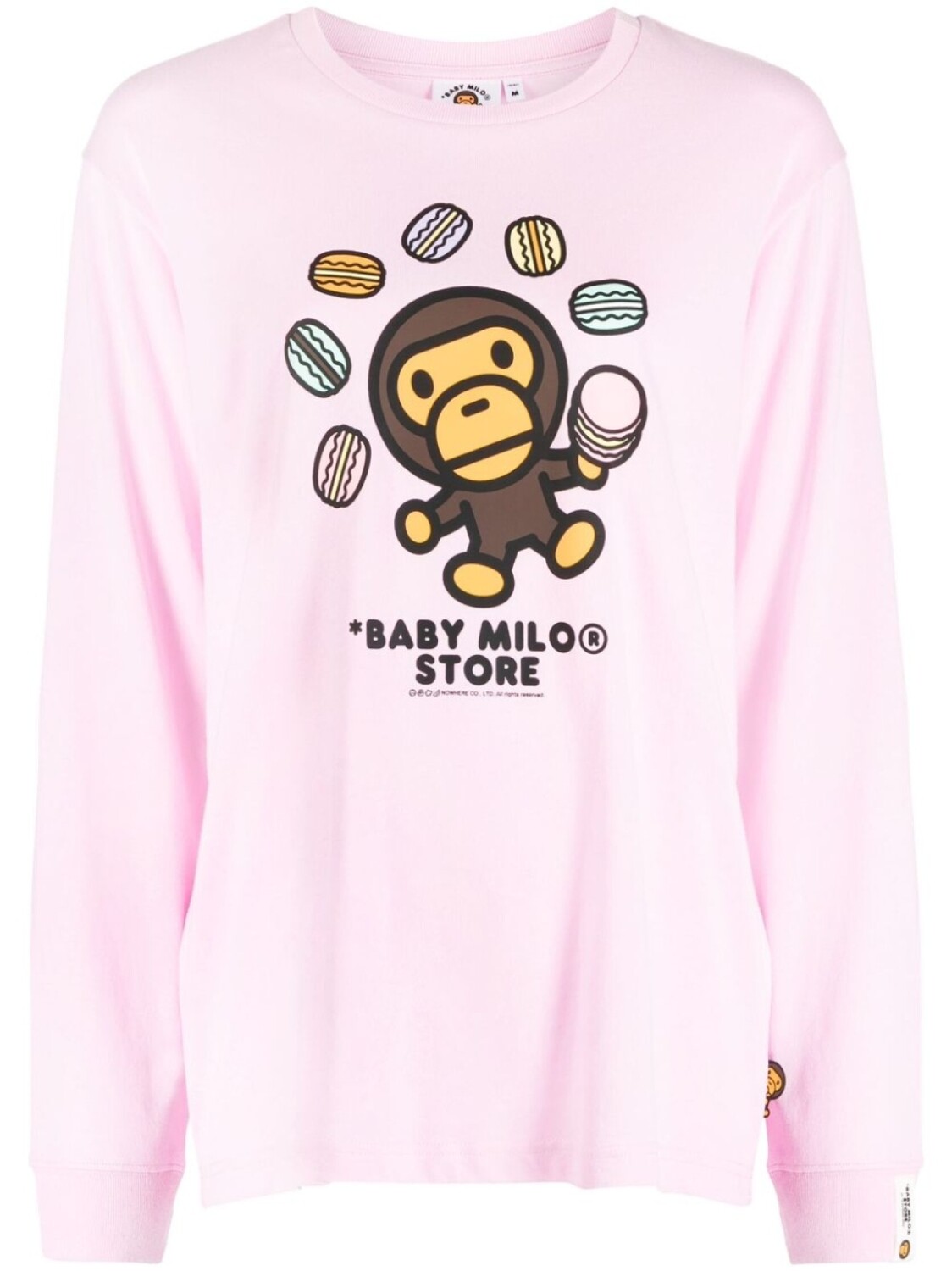 

*BABY MILO STORE BY *A BATHING APE толстовка Baby Milo из джерси, розовый