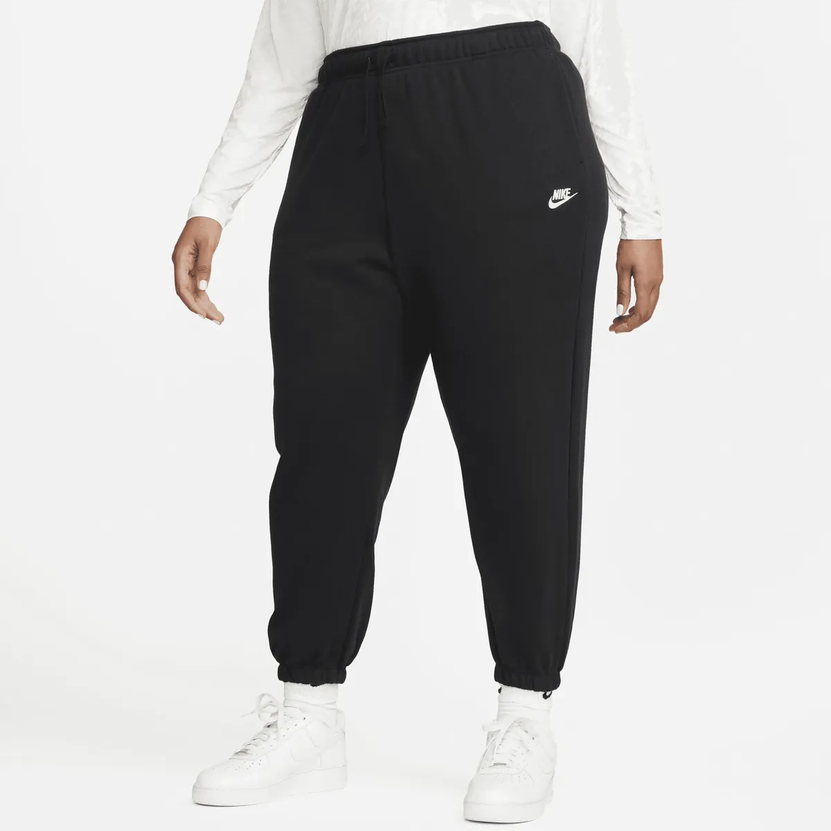 

Спортивные брюки Nike Sportswear "W NSW CLUB FLC PANT OS PLUS", белый