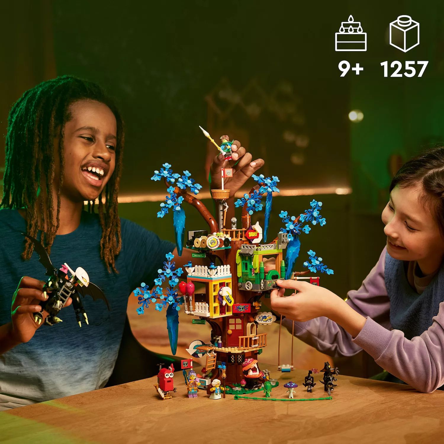 LEGO DREAMZzz Фантастический домик на дереве для творческой игры 71461 (1257 деталей) LEGO lego dreamzzz фантастический домик на дереве соберите 2 типа модели